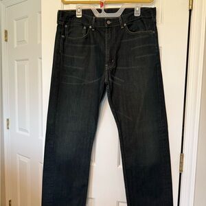 Levi's Men's Dark Gray Straight Jeans